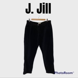 HOST PICK J🎉💕. Jill Black Velvet Plus Size Pants (18P)